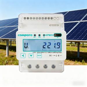Medidor de Energía Bidireccional Inteligente Monofásico con WiFi, RS485, para Riel DIN, con Medición de KWh, <span class=keywords><strong>Prepago</strong></span> y Pago Posterior - Product Image 2