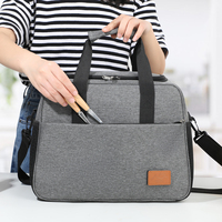 Sac isotherme de grande taille, résistant, personnalisé avec logo, en gros, pour le déjeuner, à emporter, sac isotherme imperméable, sac à vin