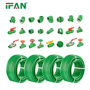 IFAN PPR Fittings 20mm 25mm 32mm Plumbing Materials <strong>PP</strong>-<strong>R</strong> Tube Fittings Elbow Tee <strong>Socket</strong> PPR <strong>Pipe</strong> Fittings - Product Image 1