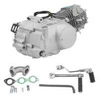 Ensemble moteur YX125 125cc 4 temps refroidi par air, 4 vitesses, démarrage au kick, pour Pit Bike, Dirt Bike, ATV, Quad, échantillon disponible