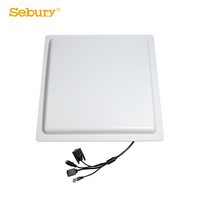Lector RFID de Largo Alcance UHF para Exteriores, Lector de Tarjetas RFID para Sistema de Control de Acceso, Módulo Lector RFID UHF