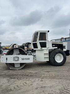 Compacteur à tambour unique Ingersoll Rand SD150 d'occasion, 185 CV, 15 tonnes, pour travaux de construction lourds - Product Image 1