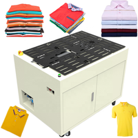Repassage automatique des vêtements et pantalons pliables Chemises à manches longues Tissu Tissu Machine à laver pliante Vêtements pour la lessive
