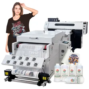 Polytech Máquina impressão A3 Impressoras jato tinta Filme transferência digital Uma fábrica máquina potência agitando Impressora Dtf