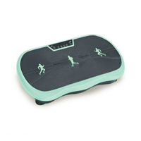 Plateforme vibrante Crazy Fit, masseur électrique pour amincir le corps, portable, rechargeable, pour usage domestique