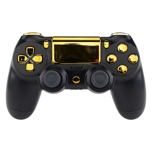 Ensemble complet de Joystick en plastique de remplacement personnalisé Dpad <span class=keywords><strong>R1</strong></span> L1 R2 L2 clé ABXY boutons d'action pour manette de jeu <span class=keywords><strong>PS4</strong></span> Playstation - Product Image 2