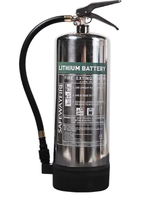 Extincteur St12 en acier inoxydable de haute qualité Extincteur à batterie au lithium 1L avec certification CE