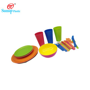 Usine <span class=keywords><strong>Prix</strong></span> de Première Main Soutien Personnalisation Couleurs Écologique En Plastique De <span class=keywords><strong>Vaisselle</strong></span> - Product Image 5
