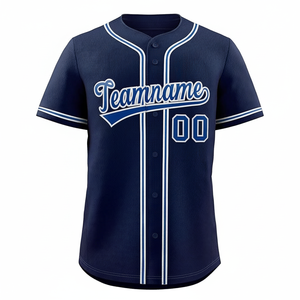 Uniformes de béisbol lisos de ajuste regular y costura de alta calidad uniformes de béisbol estilo más nuevo hecho de poliéster personalizado - Product Image 1