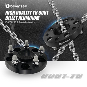 BEVINSEE ชุดส<span class=keywords><strong>เป</strong></span>เซอร์ล้อ 2 ชิ้น ขนาด 20 มม. <span class=keywords><strong>ส</strong></span>ำหรับรถเทสล่า รุ่น <span class=keywords><strong>3</strong></span> แบบมาตรฐาน / ระยะไกล - Product Image 4