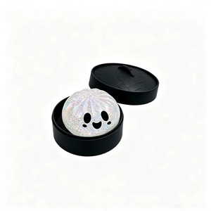 Squishy Halloween Fantôme Boulette Vapeur - Jouet Anti-Stress en PU à Remontée Lente, Aliment Réaliste, Fidget Satisfaisant à Presser pour Enfants et Adultes - Product Image 4