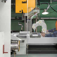 Bras robotisé six axes IRB6640-235 avec composants PLC intégrés, protection IP65, charge utile de 1,5 kg pour palettisation, gravure, soudage