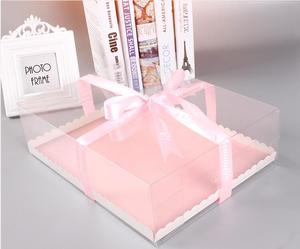 Boîte d'emballage pour gâteau numérique en <span class=keywords><strong>plastique</strong></span> transparent PET <span class=keywords><strong>rectangulaire</strong></span> bon marché en gros - Product Image 6