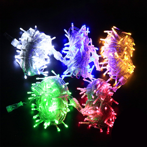 10m 50m tùy chỉnh <span class=keywords><strong>Led</strong></span> không thấm nước Vòng Hoa Ngoài Trời Xmas ánh sáng <span class=keywords><strong>LED</strong></span> kỳ nghỉ giáng sinh bên trang trí đám cưới cổ tích chuỗi ánh sáng - Product Image 4