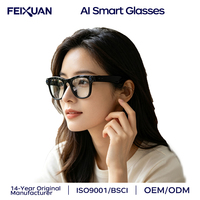 Lunettes Intelligentes IA V821+JL7018 Traduction en Temps Réel Contrôle Vocal par Application Cadre en Plastique et Titane 4 Go de RAM 8 Mo de Stockage Mat/Brillant