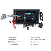 Autoradio multimédia Android 10'' 4G 8 cœurs avec GPS, Carplay, lecteur vidéo stéréo pour Ford Explorer 2005~2010