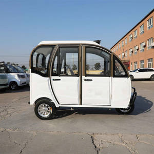 800W a <span class=keywords><strong>3</strong></span> ruote nuova energia EV Mini auto elettrica facile da usare triciclo per passeggeri con freni di sicurezza, ottimo per le gite familiari rurali - Product Image 5
