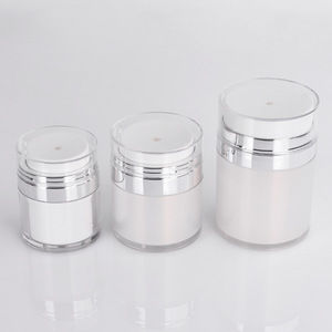 Di lusso di alta qualità 30ml 15g 30g 50g Airless bottiglia di crema per bambini in acrilico vasetto di crema spessa a parete riutilizzabile contenitore cosmetico vuoto - Product Image 1