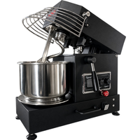 GOOPIKK 2KG 3KG 4KG 5KG Pétrin à spirale de table à tête inclinable multifonctionnel avec affichage de la température et bol amovible pour la pâtisserie