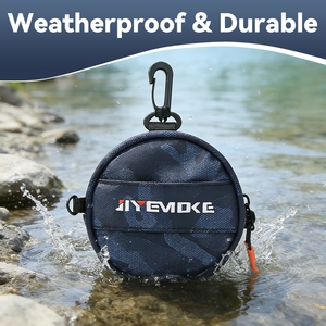 Detachable Bait Tackle Bag - Organizer for Soft <b>Plastics</b>, Hooks, Sinkers, 600D Water-Resistant with Zippered <b>Pockets</b> (Portable) - Product Image 3