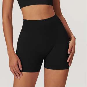 Shorts de sport sans couture grande taille, effet ventre plat, personnalisables, <span class=keywords><strong>pour</strong></span> la course et <span class=keywords><strong>le</strong></span> yoga, collection 2026, tendance - Product Image 4