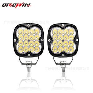 ไฟทำงาน LED 3 นิ้ว 4 แถว 48W สำหรับรถออฟโรด ไฟสปอร์ตไลท์ดัดแปลง ความเข้มแสงสูง ไฟส่องสว่างภายนอก - Product Image 2