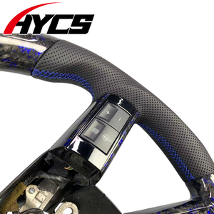 Volant sport personnalisé en fibre de carbone forgée pour Chrysler 300C 300SRT <span class=keywords><strong>SRT8</strong></span> Dodge Charger <span class=keywords><strong>Challenger</strong></span> Magnum - Product Image 2