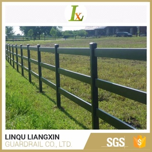 Rail de cheval de clôture en vinyle de qualité supérieure à 3 rails, construction en <span class=keywords><strong>PVC</strong></span> à noyau solide, panneau de clôture extérieur pour centres équestres - Product Image 4