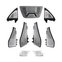 Altavoz LED de coche para BMW X6 G06, Tweeter luminoso para puerta trasera delantera, iluminación nocturna, embellecedor, Subwoofer, altavoces de Audio, cubierta de bocina