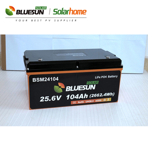 Bluesun 25.6V 104ah Lithiumbatterij 2.66kwh Voor Thuisgebruik - Product Image 6