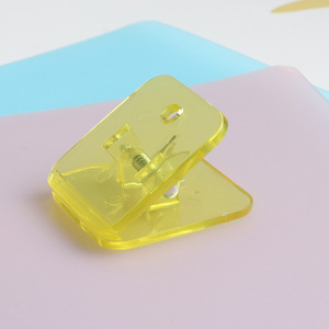 Clips de reliure carrés en plastique haute résistance rouge et blanc, clips à ressort pour usage domestique, vente chaude - Product Image 5