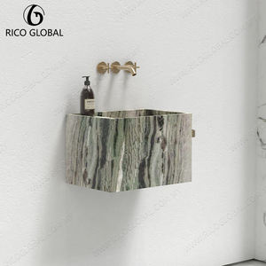 Lavabo de pared de empalme de piedra natural duradero Uso comercial y residencial - Product Image 2