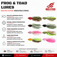 Échantillon Gratuit Leurre en Silicone ABS pour Pêche au Poisson-Chat, Leurre de Surface à Hameçon Unique, Simulation Grenouille, Appât Artificiel, Vente en Gros, OEM Disponible