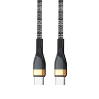 Câble USB A vers USB C 60W 3A, tressé en nylon, charge rapide, cordon de chargeur Type C pour téléphone Android, tablette, batterie externe