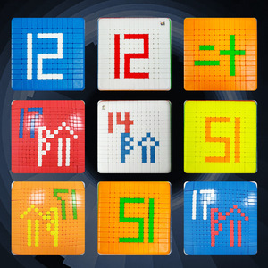 Yuxin Little <b>Magic</b> <b>Cube</b> 11x11x11 Brain-Boosting Puzzle For Kids Ages 8 13 Years - Product Image 5