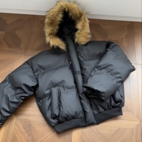 Veste à capuche, veste bomber, manteau matelassé pour homme et femme, veste d'hiver épaisse et chaude, résistante au froid, rembourrée, imperméable pour homme