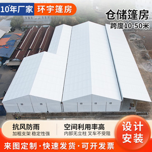 Tente d'entreposage industrielle Huanyu, tente de stockage en alliage d'aluminium résistante aux intempéries, installation manuelle, tente d'exposition - Product Image 5