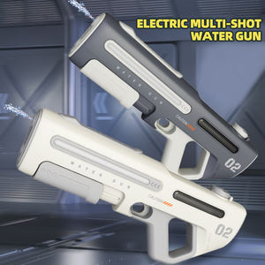 Pistolet à eau électrique en plastique, grande capacité, pour enfants, jeux de piscine estivaux - Product Image 1