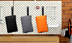 Nhà Máy Biểu Tượng Tùy Chỉnh Standup Dây Kéo Công Cụ Túi Xách Tay Vải Công Cụ Pouch Cho Treo Đa Năng Lưu Trữ Pouch Với Xử Lý - Product Image 3