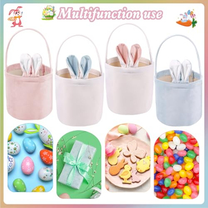 Factory Direct Wholesale 2026 Cute Easter Basket Decorations New Pattern Candy Bags for Wedding Party Decorations - Product Image 4