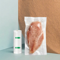 Rouleaux de film sous vide de qualité alimentaire personnalisés, sacs texturés gaufrés