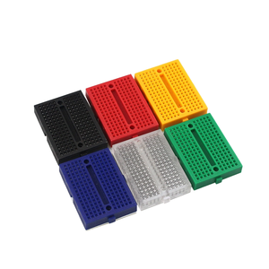 Mini Placa de Pruebas de 170 Puntos (35x47mm) de Color con 47 Orificios para Módulos y Kits Electrónicos - Product Image 4