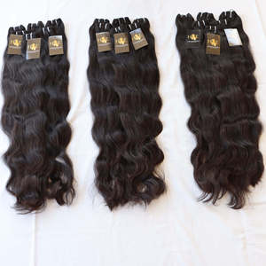 Wholesale High Quality <strong>Indian</strong> Temple Remy Hair <strong>Weave</strong> Bundles Cambodian Straight Curly Bodywave Loose <strong>Deep</strong> <strong>Curls</strong> Raw Material - Product Image 2