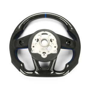Volant en cuir véritable fibre de carbone, nouveau modèle, pour <span class=keywords><strong>audi</strong></span> <span class=keywords><strong>A3</strong></span> A4 A5 A6 A7 - Product Image 3
