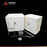 Módulo de Fibra Cerámica KERUI 1430 ℃   Módulo Plegable de Ahorro Energético para Revestimiento de Hornos, Instalación Rápida con Sistema de Anclaje
