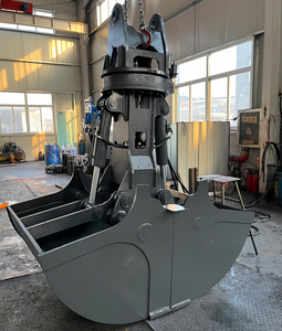 Graafmachine Kraanwagen Multifunctioneel <span class=keywords><strong>Swing</strong></span> Materiaal Overhandigen Clamshell Emmer Graafmachine Hydraulische Grijper Emmer - Product Image 4