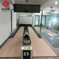 Mini-machine à bowling en métal durable et équipement de piste de bowling - Ensemble de divertissement intérieur pour le bowling à vendre