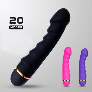 Multifrequenz Kleiner Mini Strapless Lustvoller Vibrierender Dildo Vibrator G-Punkt AV-Stab Massagegerät Lila Dildo Vibrator für Anale Stimulation - Product Image 1
