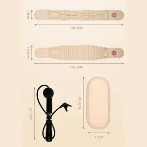 ظهر ، مع وسادة قطنية قابلة للنفخ لتخفيف آلام أسفل الظهر ، قرص فتق ، عرق النسا ، الجنف - Product Image 3