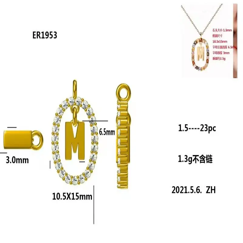 Joyería personalizada de fábrica, diseño de joyería de 18k chapado en oro, cobre de plata 925 hecho a medida, fabricantes de joyería